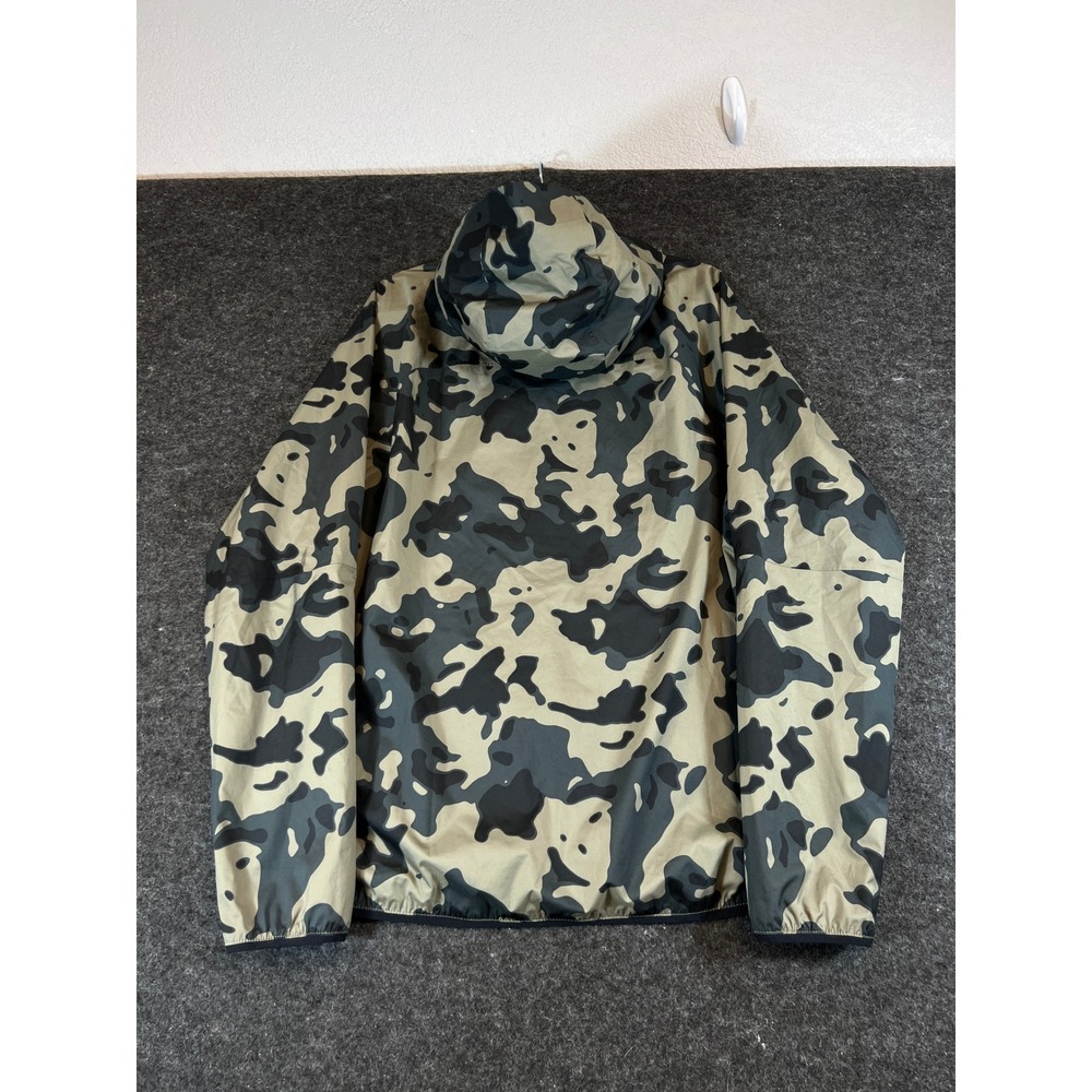 Mountain Hardwear Kor Preshell Anorak Camo Pullover Jacket Green Black Men Large - Picture 2 of 11